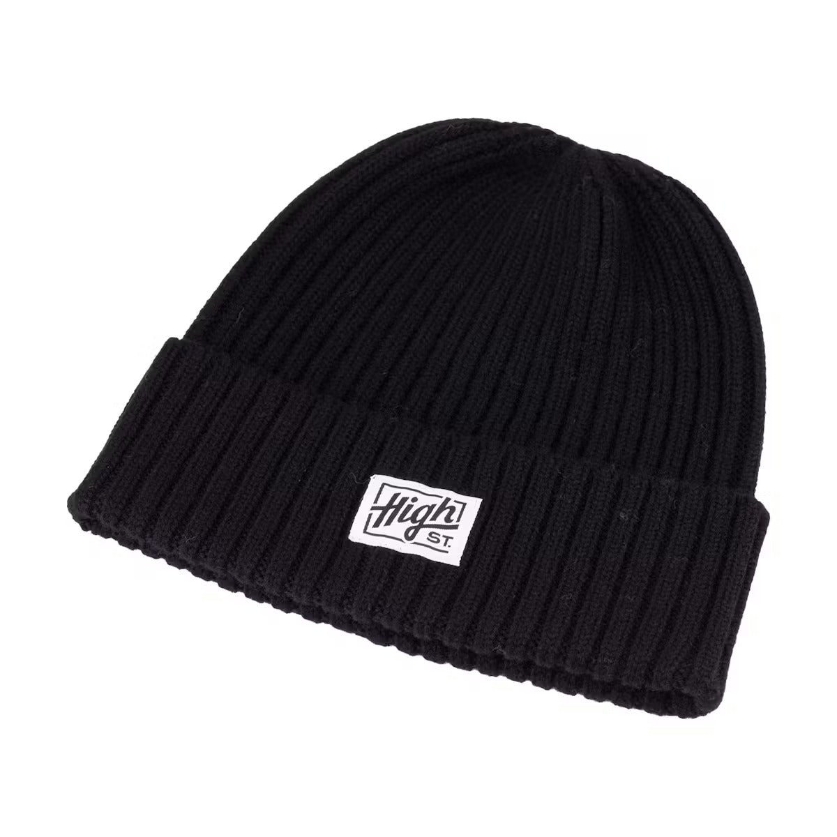 Merino Wool Deli Beanie / Black