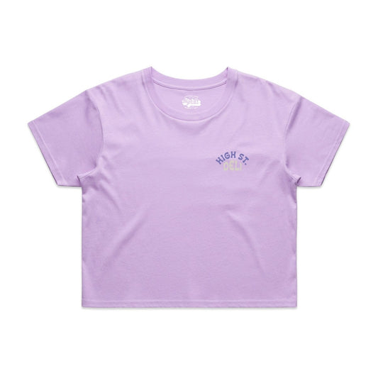 Ride High Womens Crop Tee